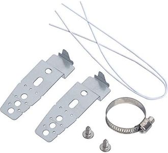 Ultra Durable 5001DD4001A Dishwasher Mounting Brackets Kit Replacement Part by BlueStars - Instruction Sheet Included - Exact fit for LG Dishwashers - Replaces PS3525525 AH3525525 AP4438292 1266844