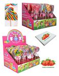 Kids Party Bag Sweets Lollies Spiral Rainbow Unicorn Lollipop Candies 5-8 Different Shapes Kids Sweet Candy Gifts for Children (20)