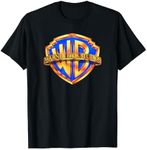 WB100 Warner Bros. Modern Classic Movie Studio Logo T-Shirt