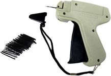 GREENGROW tag Gun Arrow 9S Machine + 2000pcs 25 MM TAG Black Clothing Garment Price Label Tag Gun Tagging Barbs Free with 1 Needle (Dark Cream) (Pack of 1