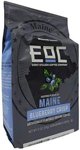 Eight O'Clock Coffee Flavors of America Maine Blueberry Crisp, 11 Ounce, Ground Coffee, 100% Arabica, Kosher Certified