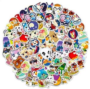 150Pcs Cute Animal Water Bottle Stickers - Animal Stickers for Water Bottles Games Vinyl Stickers for Cars Laptop Stickers Aesthetic Stickers - Funny Stickers for Cars, Bicycle, Luggage, Skateboard