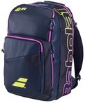 Babolat Pure Aero Rafa Tennis Backpack (Dark Navy/Yellow/Pink)