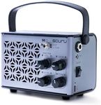 Caline Portable Guitar Amp,10W Mini Guitar Amplifier,Distortion,Clean Practice Amps for Electric Guita,Rechargeable Amp with Aux,Buletooth