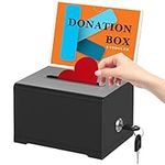 KYODOLED Black Donation Box with Lo