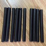 10 PCS Fire Starter Rod Magnesium rod flint，Ferrocerium Flint Premium lighter 8x0.8cm - Glow in the Dark Survival Tool Kit for Outdoor Camping Living Survival Outdoor Flint Stick Camping supplies