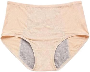 Zero Waste Co Seamless Panty| Hipster Panty| (LXL) Leak Proof Period and Incontinence Underwear for Women | Quick Dry Technology |Lightweight and Stylish Design in Beige