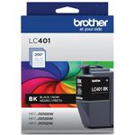 Brother Genuine LC401BKS Standard-Yield Black Ink Cartridge, Replacement Cartridges for Brother Printer MFC-J1010DW, MFC-J1012DW, MFC-J1170DW, MFC-J1800DW