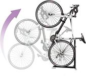 Bike Nook Bike Stand & Vertical Storage Rack - The Original Vertical Bicycle Floor Stand for Garage Storage, Indoor and Outdoor - Perfect Bike Accessories for Small Spaces with No Drilling