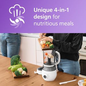 Philips Avent Baby Food Maker – Steamer and Blender for Infants