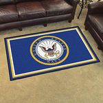 FANMATS 15697 U.S. Navy 4'x6' Rug