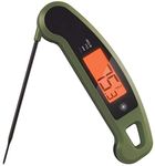 Lavatools PX1D Javelin PRO Duo Ultra Fast Professional Digital Instant Read Meat Thermometer for Grill and Cooking, 4.5" Probe, Auto-Rotating Backlit Display, Splash Resistant – Olive