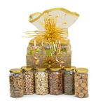 VT REAL NUTRI Dry Fruit & Nut pink Gift basket/Gift Box/Gift Pack/Gift Hamper/Diwali/Rakhi/Christmas/Pongal/Wedding/Anniversary (250 * 6)1.5 kg…