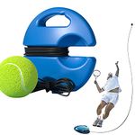 Tennis Trainer Rebound Ball with 1 Rope and 1 Ball,najiaxiaowu Tennis Practice Rebounder Portable Tennis Trainer for New to Tennis