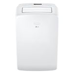 LG 8,000 BTU (SACC) Portable Air Conditioner, Ultra Quiet 3-in-1 AC with Remote, LED Display, Auto Evaporation, 24-Hr Timer & Auto Restart, Cools Rooms up to 350 Sq. Ft, White