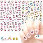 Cute Cartoon Nail Art Stickers 3D H