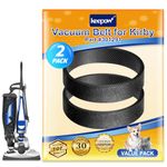 KEEPOW Vacuum Belt for Kirby, Belt Replacement for Kirby, Sentria Vacuum Belt 301291 for Kirby Avalir 2, G3 G4 G5 G6 G7 (2 Pack)