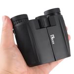 KKIKK 12x25 Binoculars for Adults and Kids High Powered, Mini Compact and Lightweight Large View Binocular for Bird Watching, Hunting, Theater, Concerts and Outdoor Sport Games