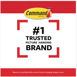 Command Large Frame Hanger – Damage-Free Wall Mounting