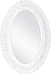 MCS Mirror, Wood, White