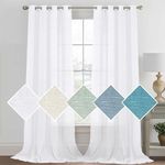 H.VERSAILTEX Linen Semi Sheer Curta