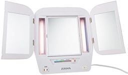 Jerdon JGL10W Euro Tabletop Tri-Fol