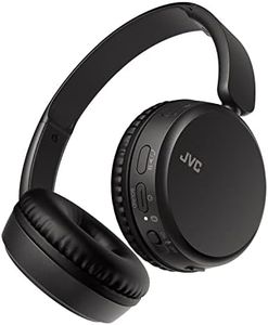 JVC Cascos Inalámbricos de Diadema Auriculares con Bluetooth 5.2, Micrófono, 35h de Batería, 3 Modos de Sonido y Ecualizador. Ligeros, Graves potentes y diseño Ajustable, HA-Z37W-B (Negro)
