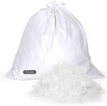 East Coast Bedding Bulk 10/90 Goose Down Feather Blend - White & Gray - Premium Quality Fill for Pillows, Comforters, Sofa Cushions, Upholstery - RDS Certified - Available in 5, 10, 20 lbs