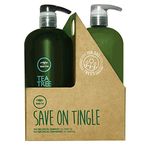 Paul Mitchell Tea Tree Shampoo & Conditioner (33.8 oz) Liter
