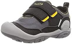 KEEN Knotch Hollow Ds Sneakers, Black Yellow, 7 UK Child