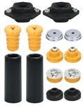 WayJun Rear Upper Lower Shock Mounts Grommets & Bump Stops Kit For E82 E87 E90 E92