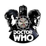 Vinyl Record Clock Doctor Who Wall Decoration Gift