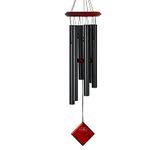 Woodstock Chimes Encore Collection Black Chimes of Pluto Windchime