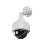 ELEAR™ Fake Dummy Security CCTV Camera Waterproof IR LED Blinking Light Flashing Outdoor Indoor Surveillance