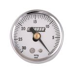 Moroso 89610 1.5" Diameter Vacuum Gauge