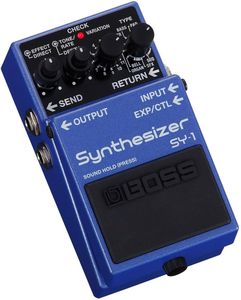 BOSS SY-1 Guitar Synthesizer Pedal – 121 Polyphonic Sounds, Plug-and-Play