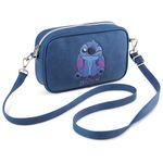 Disney Stitch Girls Handbag, Shoulder Bag with Adjustable Strap - Stitch Gifts (Blue)