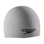 Speedo NW Silicone Cap, Silver