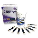 100 Strips - SD Codefree Blood Glucose Monitor/Monitoring Test/Testing Kit Replacement Strips