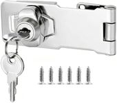 Litensh Hasp Lock Padlock Gate Latc