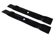 2 x 54.5 cm set of mower blades for John Deere GX22151 D130 X110 X120 X125