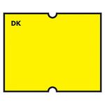 DayMark Safety Systems IT110453 DuraMark Date Coder Permanent Label for DM4 SpeedyMark 20 2-Line Marking Gun, Yellow (Pack of 8 Rolls)