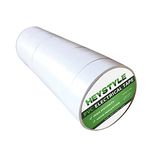 HEYSTYLE 10 Rolls PVC Electrical Tape, 3/4 in x 60 ft, Flame Retardant and Waterproof, Strong Adhesive Insulation Tape, UL Listed–Rated for Max. 600V and 80°C Use (White)