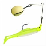 Strike King RMG14-863 Redfish Magic Spinnerbait, 1/4 -Ounce, Chartreuse