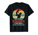 Vintage Best Grandpa Ever Now Proud Forever Father's Day T-Shirt