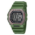 CLOUDWOOD Digital Square Dial Unisex Wrist Watch for Men & Women -WCH32 (Green)