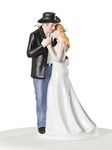 Old Fashion Lovin Western Wedding Cake Topper