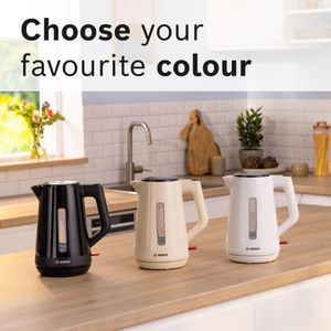 Bosch MyMoment Electric Kettle 1.7L – Cream