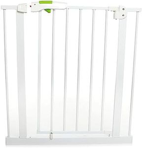 Baby Safety Gates | Baby Gate for Stairs and Doors | Automatic Closing Easy Install Child Gate | Adjustable width 75 to 80cm