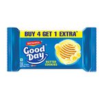 Britannia Good Day Cookies - Butter, (4+1) x 100g Pack